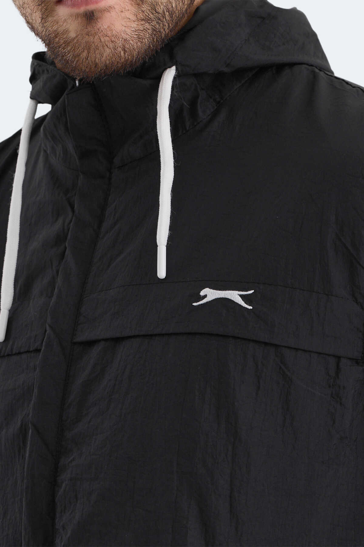 Slazenger HANGA Erkek Siyah Yağmurluk Slazenger HANGA Erkek Siyah Yağmurluk