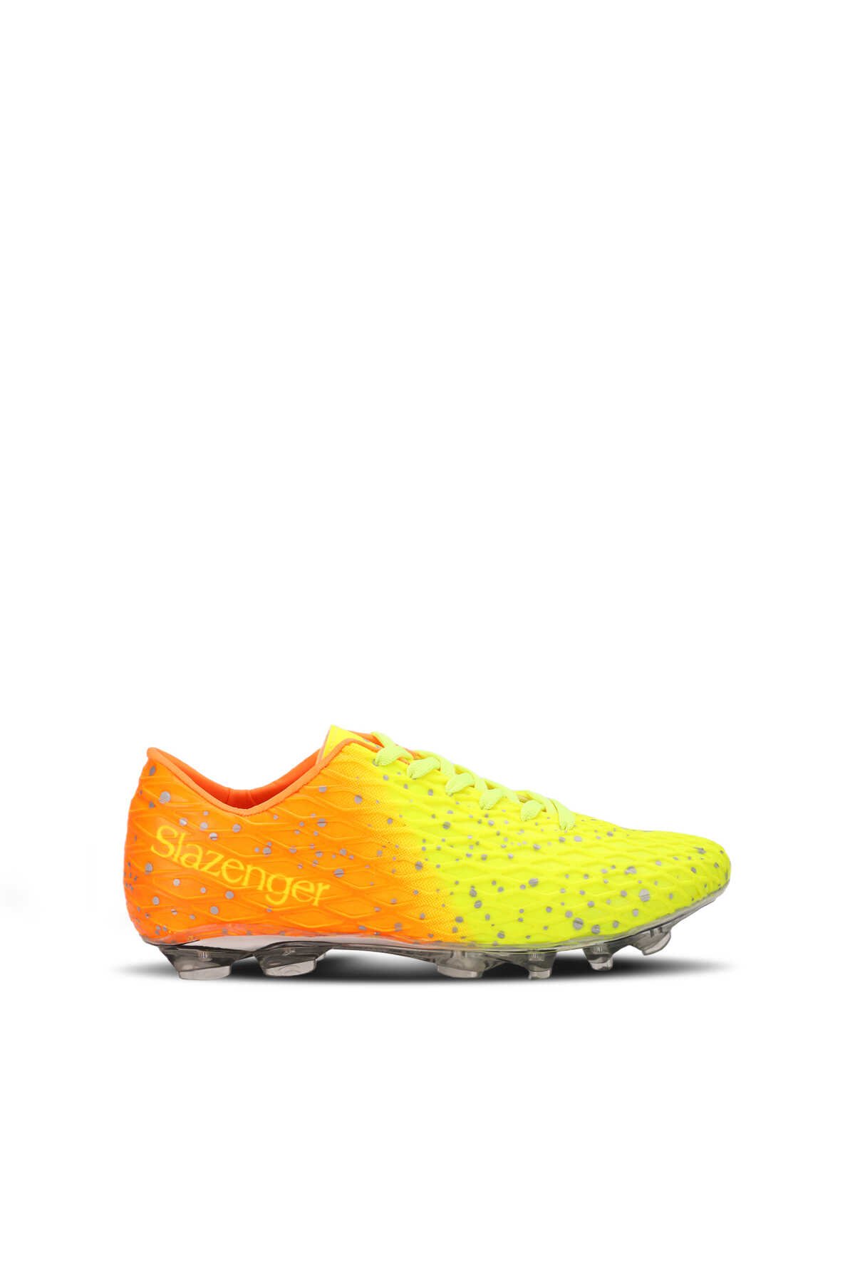 Slazenger - Slazenger HANIA KRP Futbol Erkek Çocuk Krampon Ayakkabı Neon Sarı