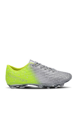 Slazenger HANIA KRP IN Erkek Çocuk Krampon Gri Futbol Ayakkabısı 