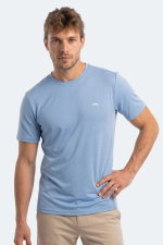 Slazenger - Slazenger HARDFLEX Erkek Açık Mavi Tişört