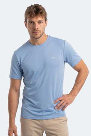 Slazenger HARDFLEX Erkek  Açık Mavi Tişört 