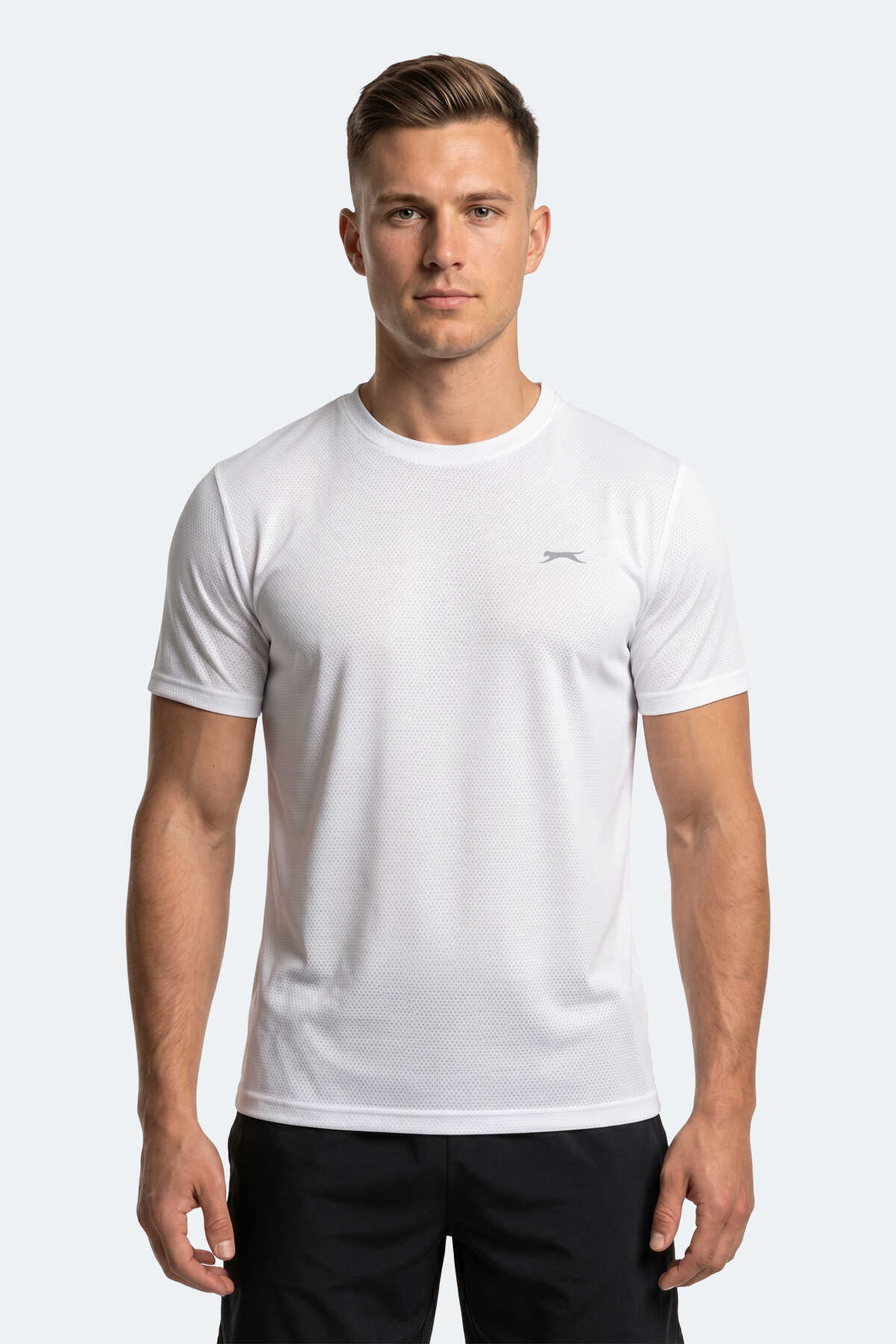 Slazenger - Slazenger HARDFLEX Erkek Beyaz Tişört