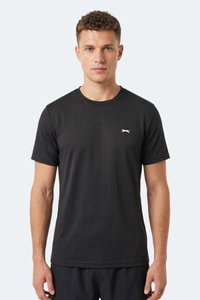 Slazenger - Slazenger HARDFLEX Erkek Siyah Tişört