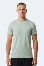 Slazenger - Slazenger HARDFLEX Erkek Su Yeşili Tişört