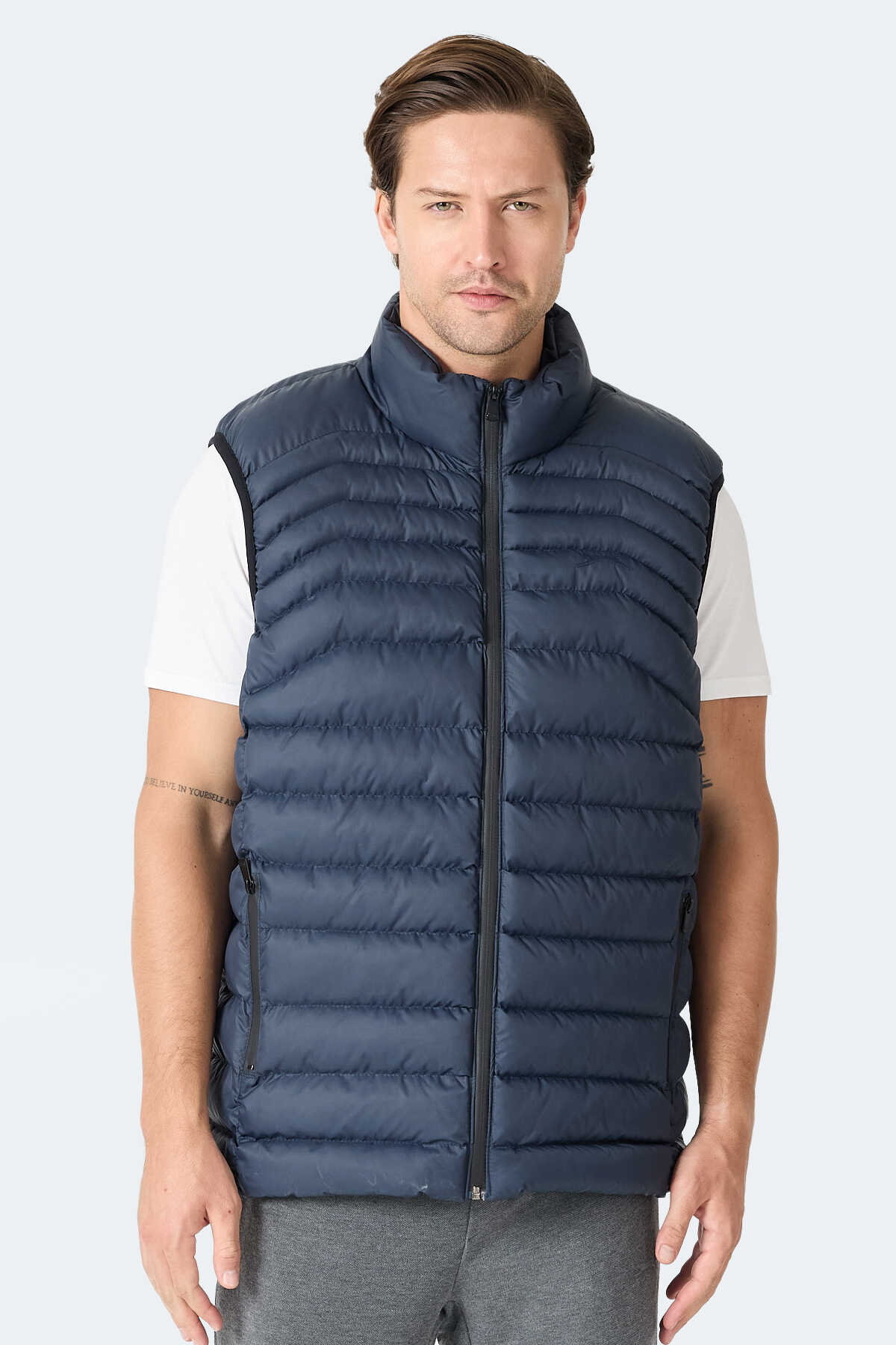 Slazenger - Slazenger HARMONA Erkek Lacivert Yelek