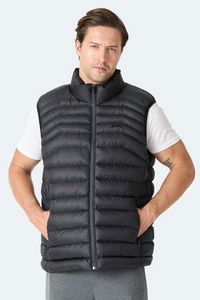 Slazenger - Slazenger HARMONA Erkek Siyah Yelek Slazenger - Slazenger HARMONA Erkek Siyah Yelek