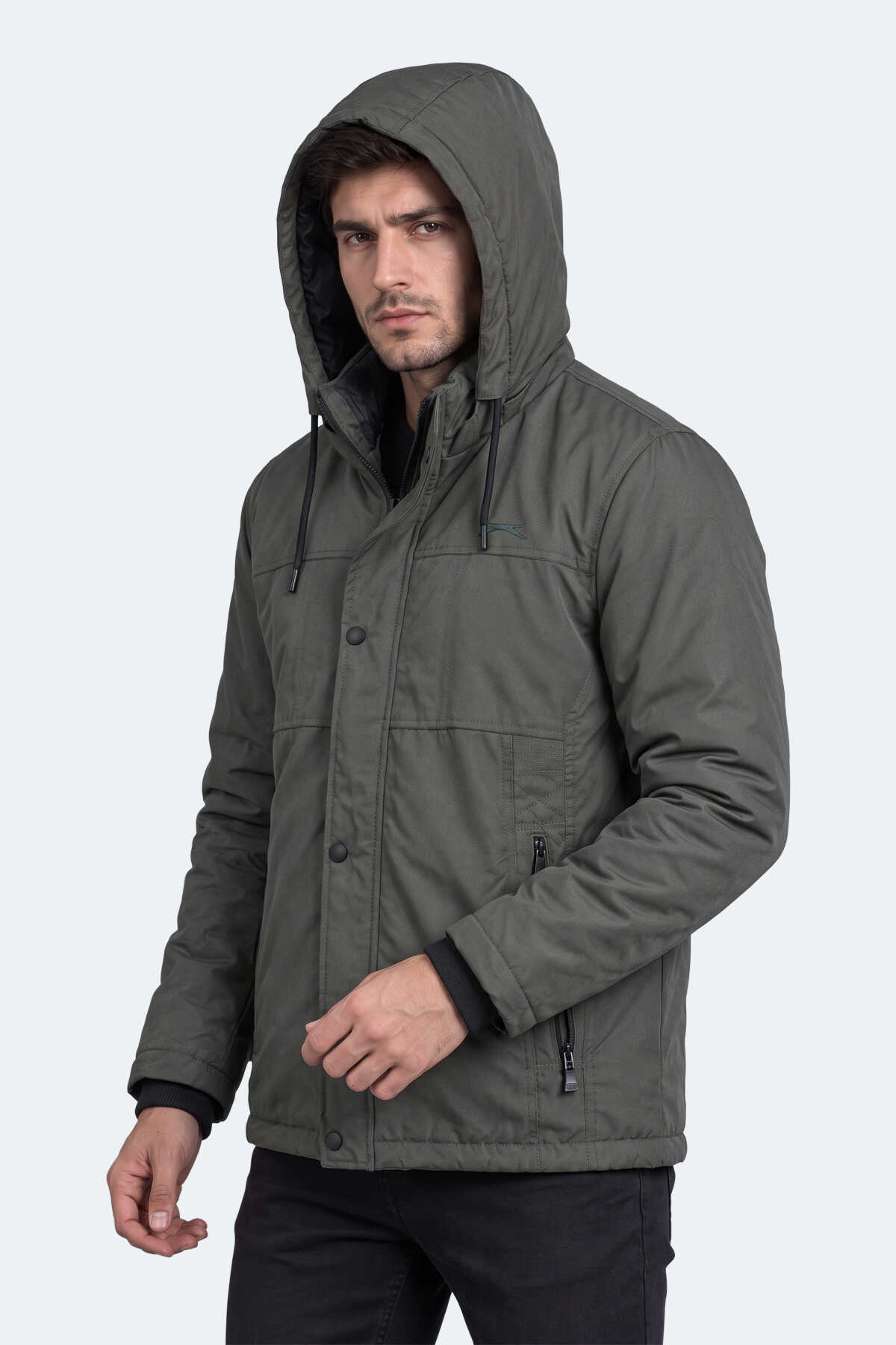Slazenger HARVE I Erkek Haki Mont & Kaban - 4