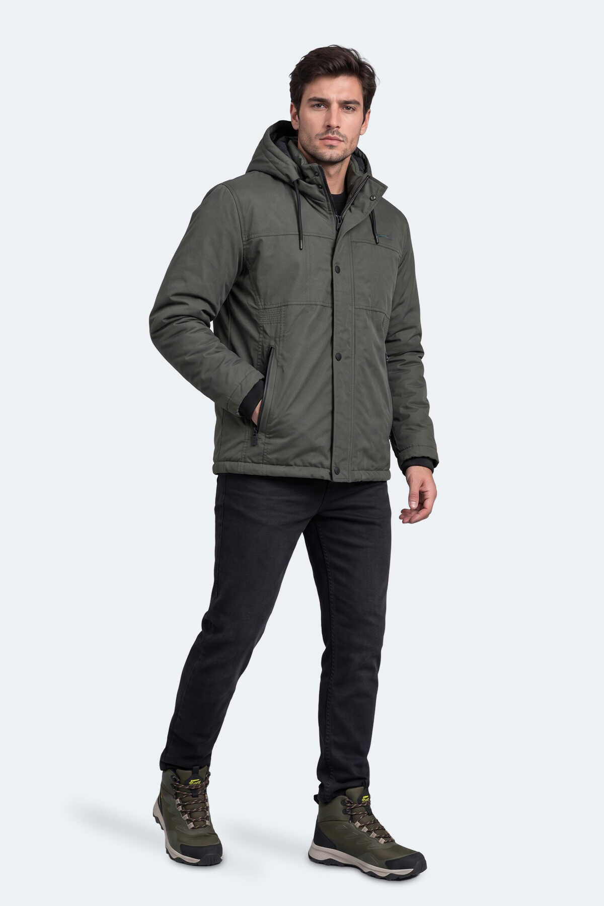 Slazenger HARVE I Erkek Haki Mont & Kaban - 5