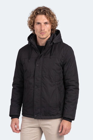 Slazenger HARVE I Erkek  Siyah Mont & Kaban 