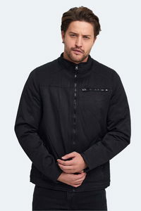 Slazenger - Slazenger HARVEY IN Erkek Siyah Mont & Kaban Slazenger - Slazenger HARVEY IN Erkek Siyah Mont & Kaban