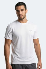Slazenger - Slazenger HAUNTED I Erkek Beyaz Tişört