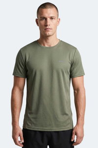 Slazenger - Slazenger HAUNTED I Erkek Haki Tişört