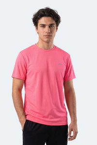 Slazenger - Slazenger HAUNTED I Erkek Neon Pembe Tişört