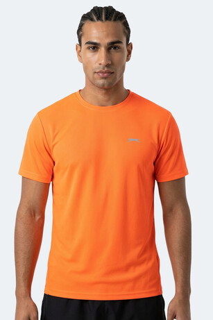 Slazenger HAUNTED I Erkek Neon Turuncu Tişört