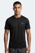 Slazenger - Slazenger HAUNTED I Erkek Siyah Tişört