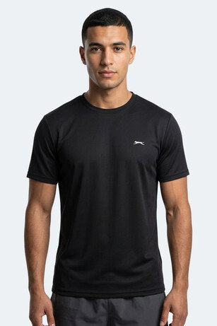 Slazenger HAUNTED I Erkek Siyah Tişört