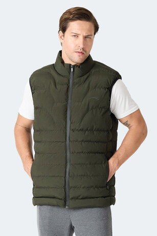 Slazenger HAVONIX Erkek Şişme Haki Yelek 