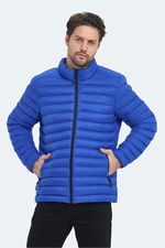 Slazenger - Slazenger HAYDEN IN Erkek Şişme Saks Mavi Mont & Kaban Slazenger - Slazenger HAYDEN IN Erkek Şişme Saks Mavi Mont & Kaban