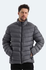 Slazenger - Slazenger HEAR IN Erkek Şişme Koyu Gri Mont & Kaban Slazenger - Slazenger HEAR IN Erkek Şişme Koyu Gri Mont & Kaban