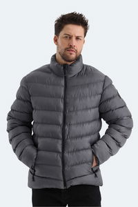 Slazenger - Slazenger HEAR IN Erkek Şişme Koyu Gri Mont & Kaban Slazenger - Slazenger HEAR IN Erkek Şişme Koyu Gri Mont & Kaban