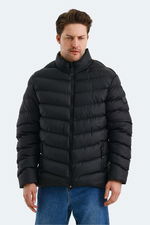 Slazenger - Slazenger HEAR IN Erkek Şişme Siyah Mont & Kaban Slazenger - Slazenger HEAR IN Erkek Şişme Siyah Mont & Kaban