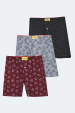 Slazenger - Slazenger HEGEL 3 lü Set Erkek Karışık Boxer