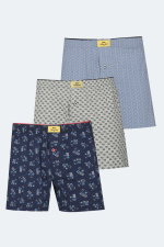Slazenger - Slazenger HEGEL 3 lü Set Erkek Karışık Boxer