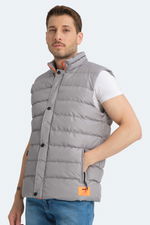 Slazenger - Slazenger HELEN Erkek Şişme Koyu Gri Yelek Slazenger - Slazenger HELEN Erkek Şişme Koyu Gri Yelek