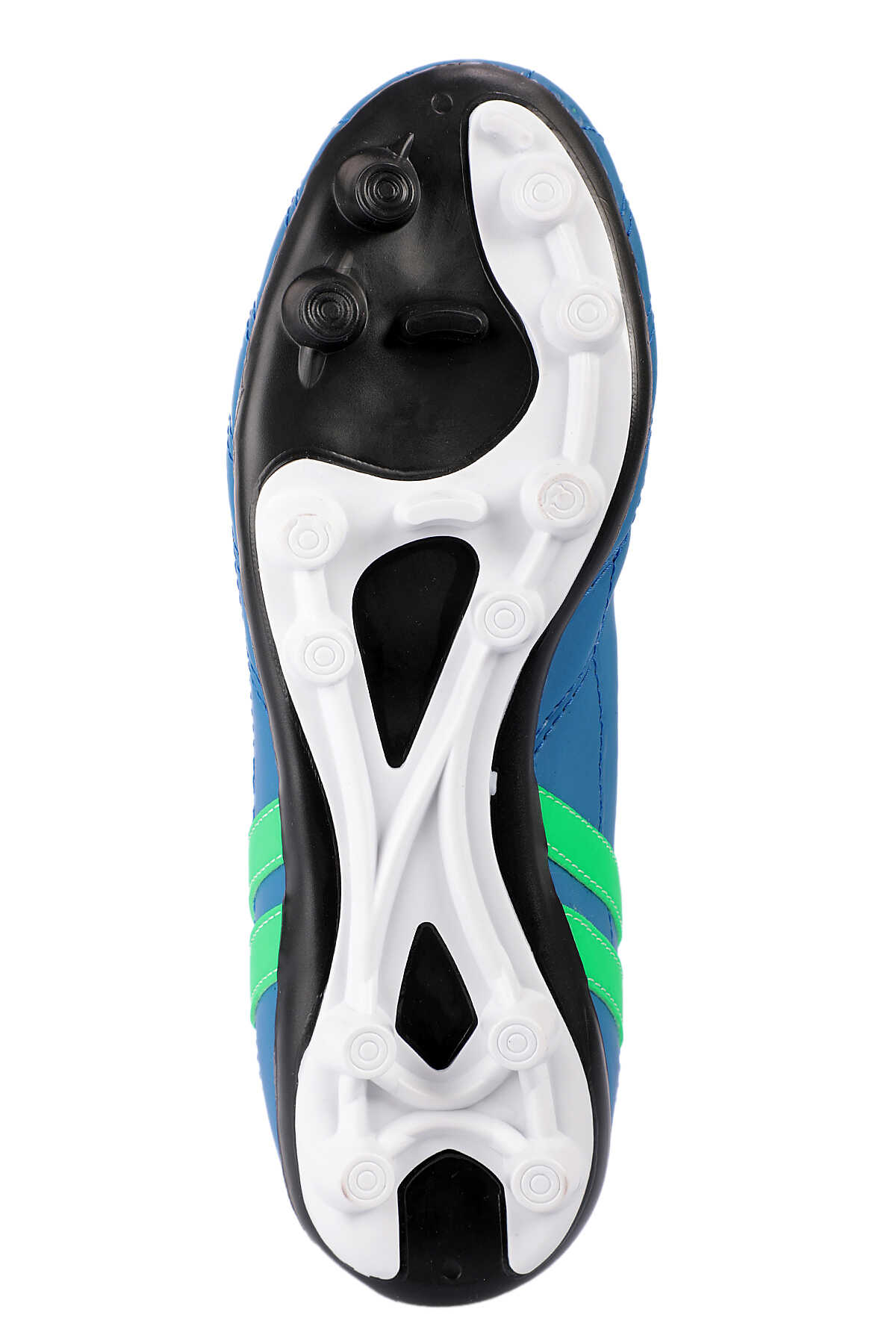 Slazenger - Slazenger HENRIK KR Erkek Krampon Saks Mavi / Yeşil Futbol Ayakkabısı