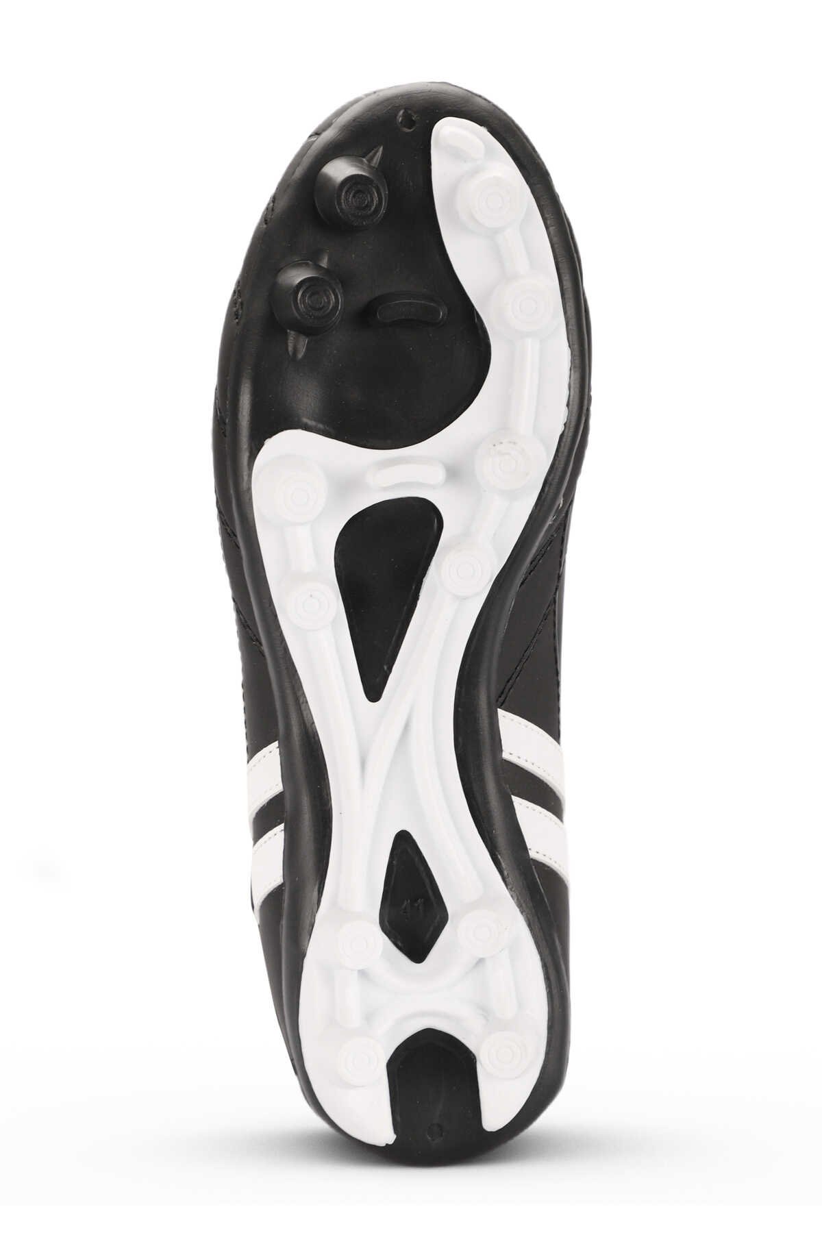 Slazenger HENRIK KR Futbol Erkek Krampon Ayakkabı Siyah / Beyaz
