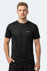 Slazenger - Slazenger HERRERA Erkek Siyah Tişört