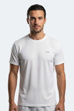 Slazenger - Slazenger HIJACK I Erkek Beyaz Tişört