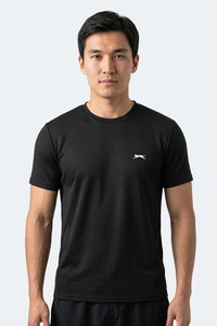 Slazenger - Slazenger HIJACK I Erkek Siyah Tişört