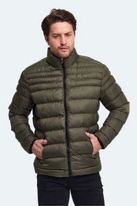 Slazenger - Slazenger HORIZON I Erkek Şişme Haki Mont & Kaban Slazenger - Slazenger HORIZON I Erkek Şişme Haki Mont & Kaban