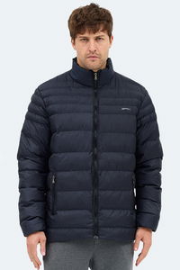 Slazenger - Slazenger HORIZON I Erkek Dik Yaka Fermuarlı Lacivert Mont & Kaban Slazenger - Slazenger HORIZON I Erkek Dik Yaka Fermuarlı Lacivert Mont & Kaban