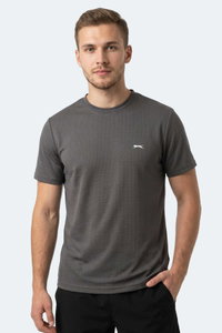 Slazenger - Slazenger HUGGER Erkek Antrasit Tişört