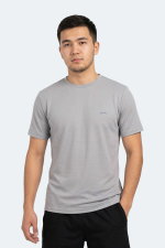 Slazenger - Slazenger HUGGER Erkek Gri Tişört
