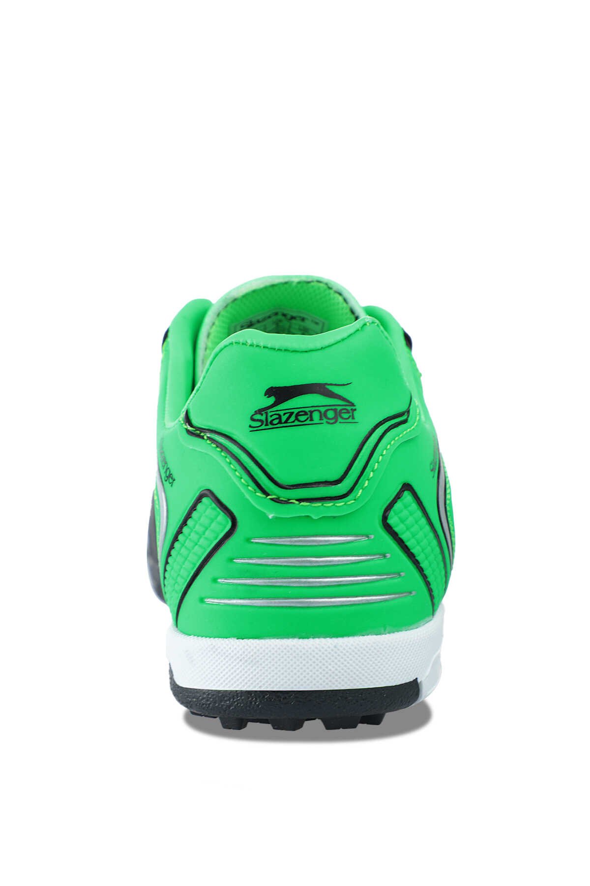 Slazenger HUGO HS Futbol Erkek Çocuk Halı Saha Ayakkabı Siyah / Yeşil