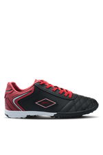 Slazenger - Slazenger HUGO HS Erkek Halı Saha Siyah / Kırmızı Futbol Ayakkabısı Slazenger - Slazenger HUGO HS Erkek Halı Saha Siyah / Kırmızı Futbol Ayakkabısı