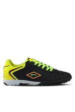 Slazenger - Slazenger HUGO HS Erkek Halı Saha Siyah / Sarı Futbol Ayakkabısı Slazenger - Slazenger HUGO HS Erkek Halı Saha Siyah / Sarı Futbol Ayakkabısı