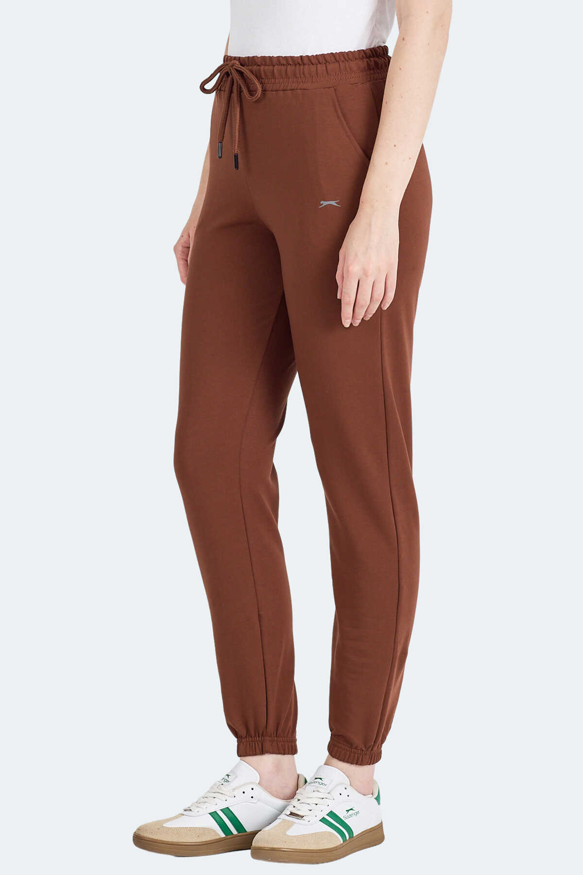 Slazenger - Slazenger ICERON I Kadın Eşofman Altı Kahve