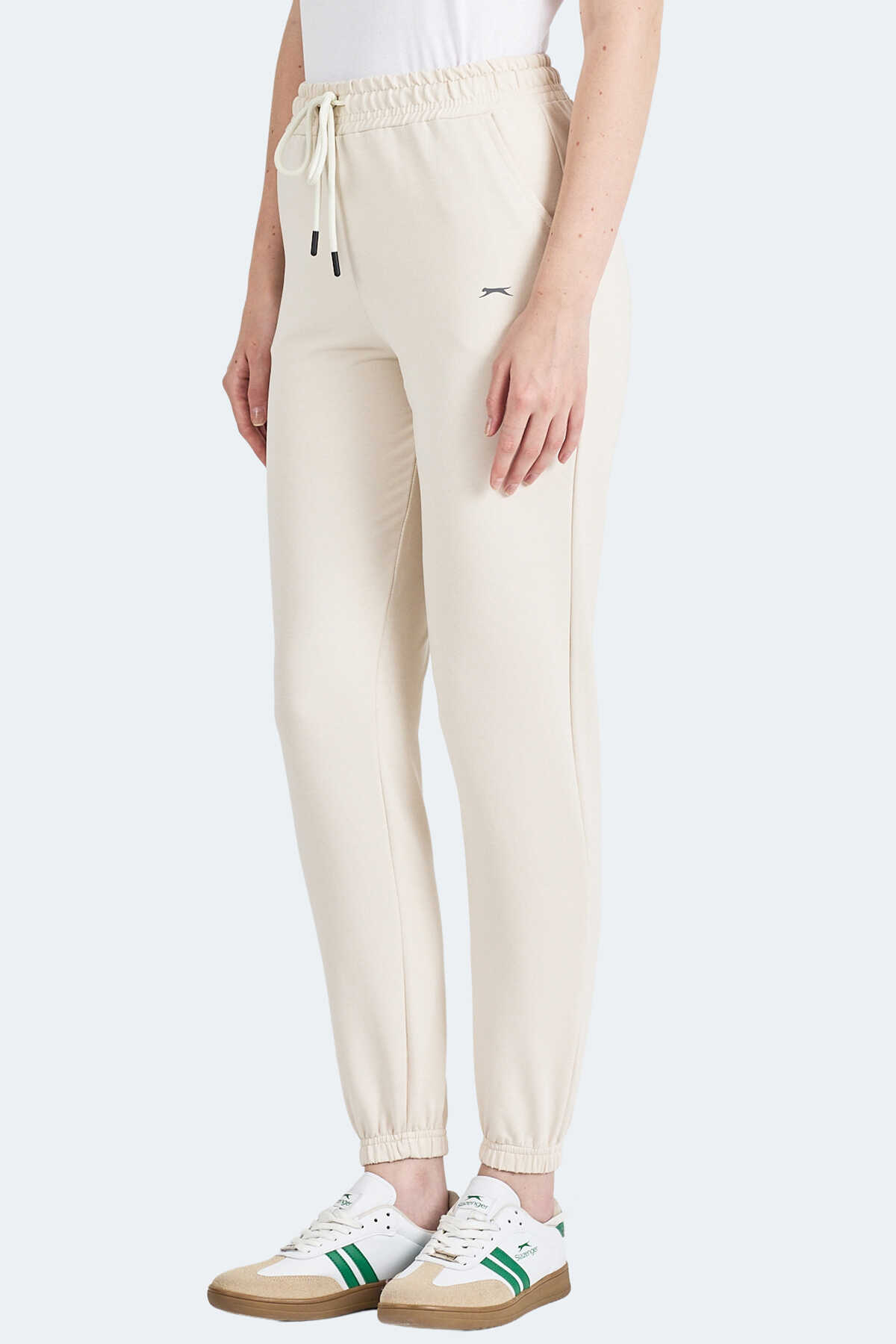 Slazenger - Slazenger ICERON I Kadın Eşofman Altı Krem