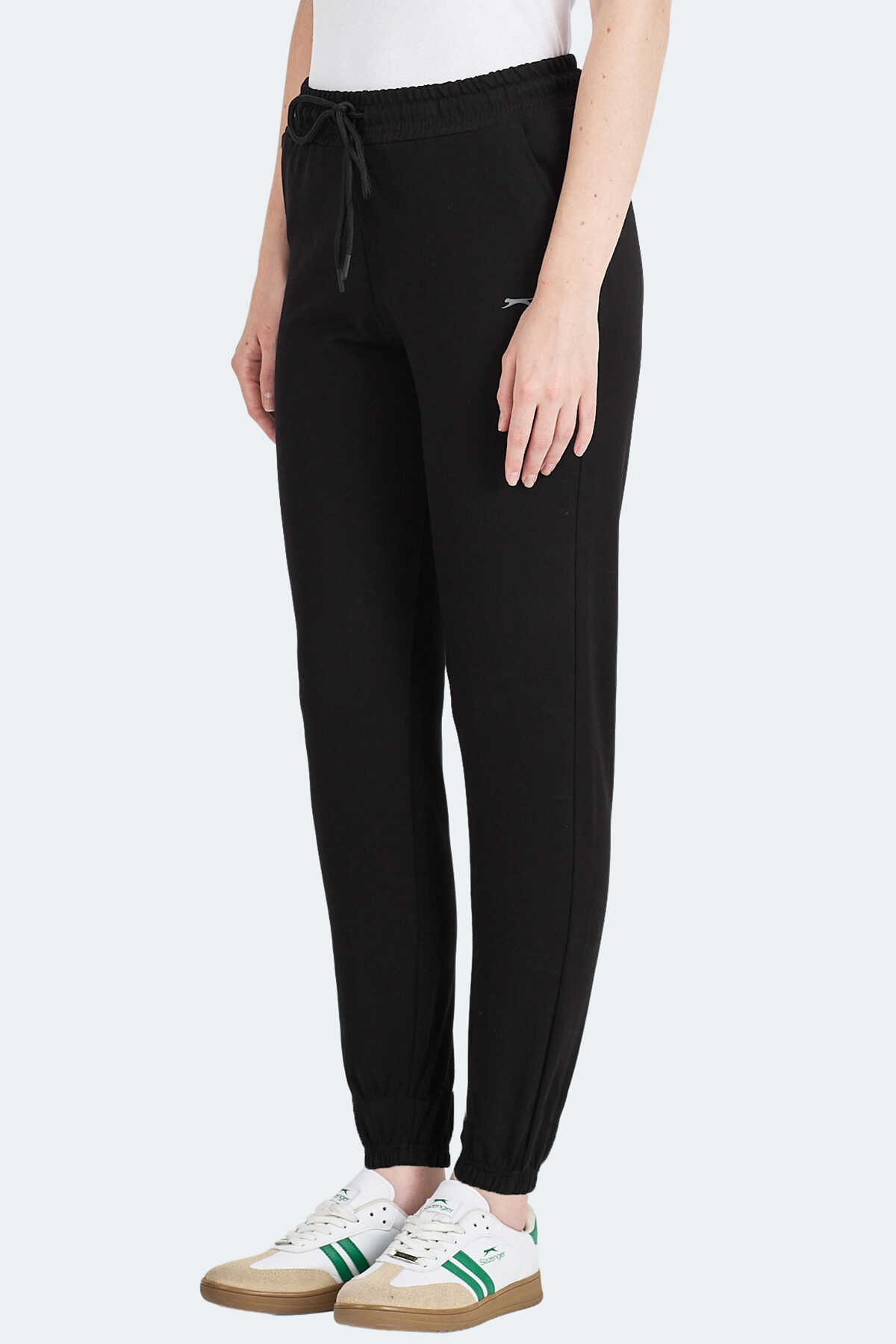 Slazenger - Slazenger ICERON I Kadın Siyah Eşofman Altı