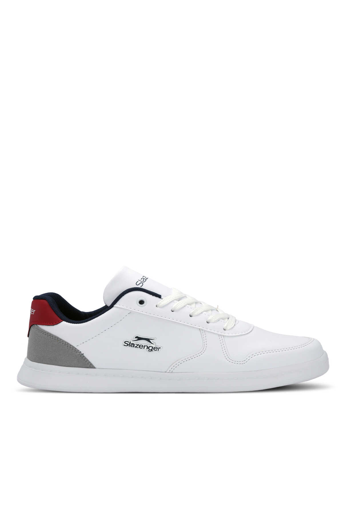 Slazenger - Slazenger IGNAC I Büyük Beden Erkek Beyaz / Lacivert Günlük Spor Ayakkabısı