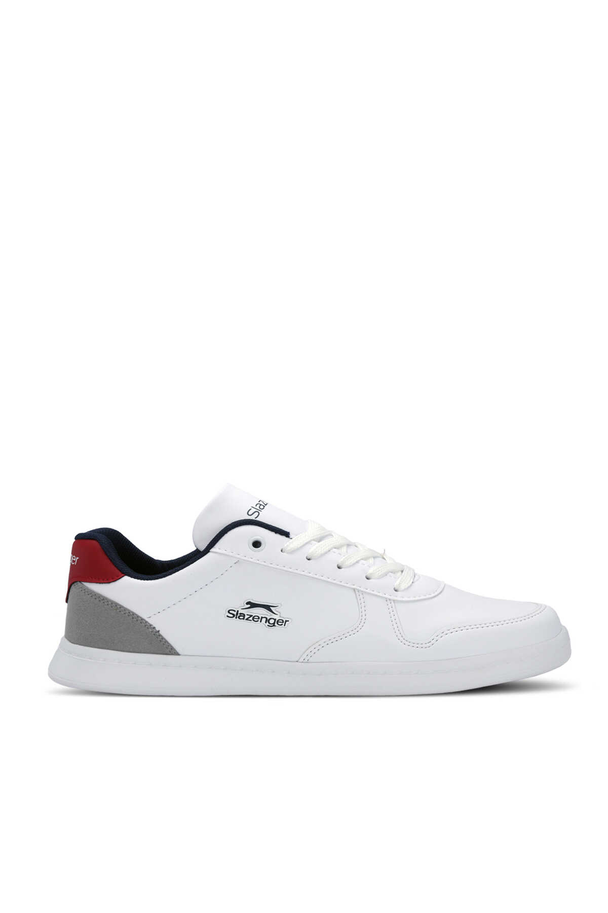 Slazenger - Slazenger IGNAC I K Unisex Sneaker Ayakkabı Beyaz / Lacivert