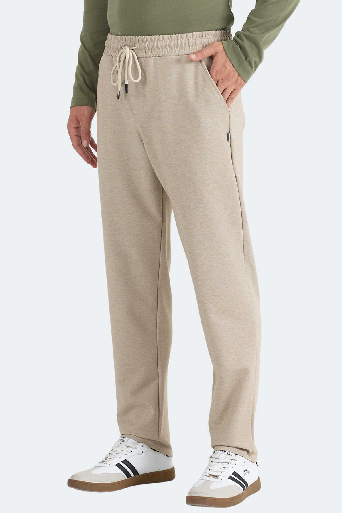 Slazenger - Slazenger IMPACTO I Erkek Eşofman Altı Bej