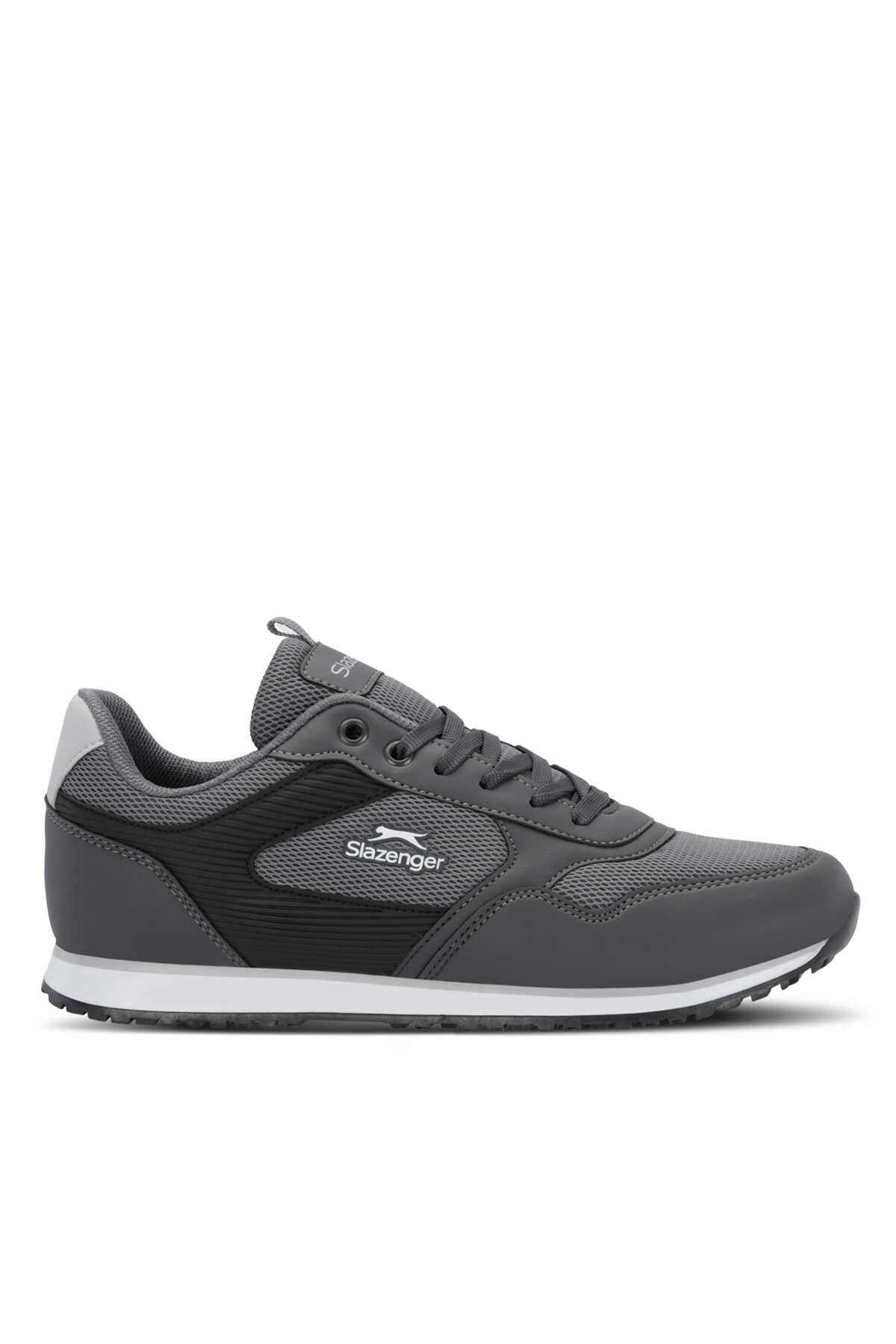 Slazenger - Slazenger INFECTION I Erkek Koyu Gri Günlük Spor Ayakkabısı