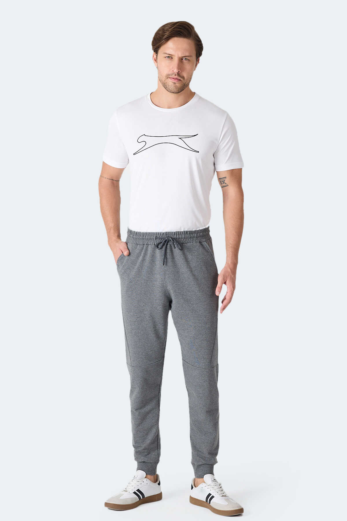 Slazenger INFERNAL I Erkek Koyu Gri Eşofman Altı Slazenger INFERNAL I Erkek Koyu Gri Eşofman Altı