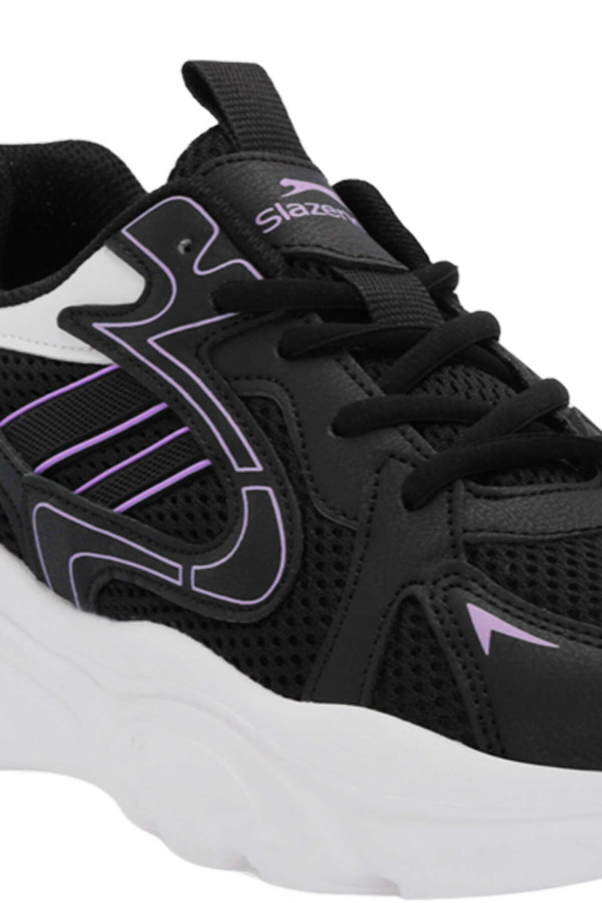 Slazenger INMORTAL I Kadın Siyah / Mor Koşu & Yürüyüş Spor Ayakkabısı Slazenger INMORTAL I Kadın Siyah / Mor Koşu & Yürüyüş Spor Ayakkabısı