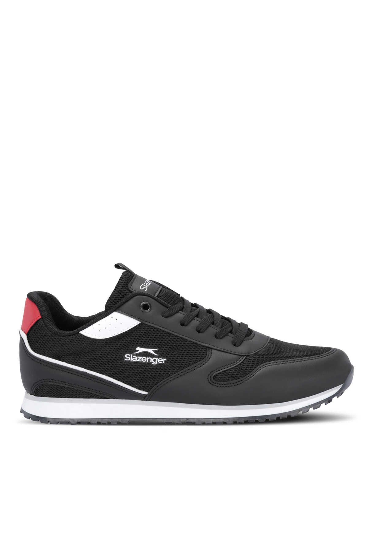 Slazenger - Slazenger INVICIBLE Erkek Siyah / Beyaz Günlük Spor Ayakkabısı